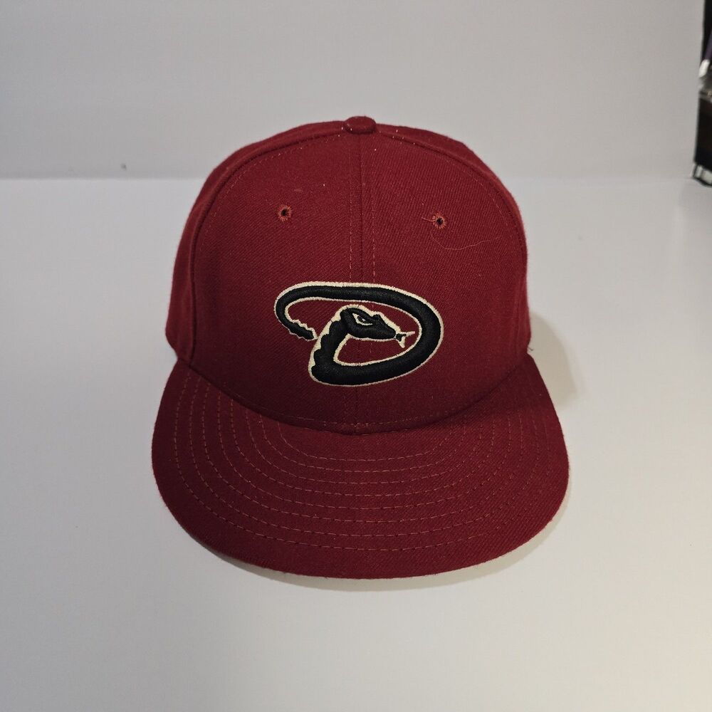 New Era Arizona Diamondbacks D-Backs 59FIFTY Fitted Hat Cap 7 1/4 MLB Maroon